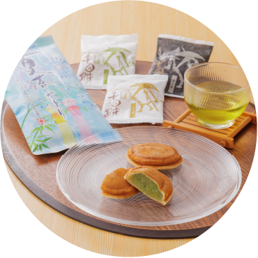 【本館B1F】
お茶の井ヶ田喜久水庵
美味煎茶・和菓子ギフト