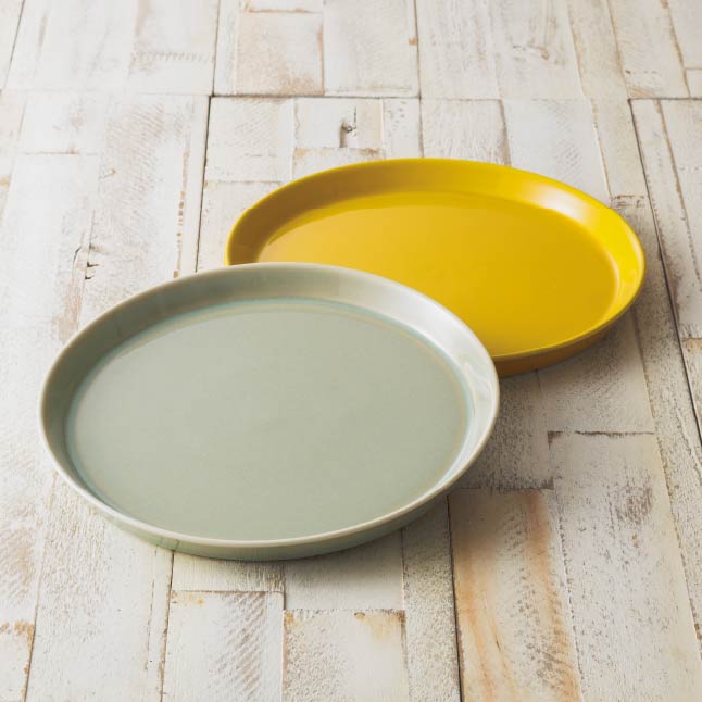 東館3F：中川政七商店
HASAMI プレート（22cm）（イエローベージュ・マスタード 他）