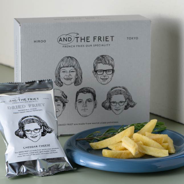 東館2F：アンド ザ フリット
MINI 5-PACK GIFT BOX（箱入り）