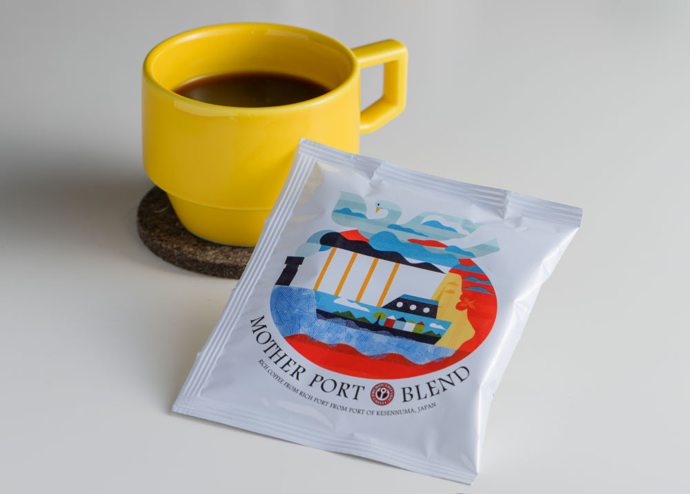オリジナルブレンドカップオンコーヒー
「MOTHER PORT BLEND」／MOTHER PORT COFFEE