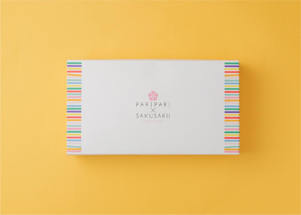 PARIPARI×SAKUSAKU4入ギフト／遊友結の酒田米菓