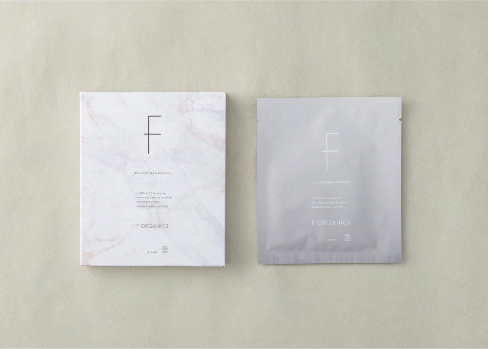 F ORGANICS
ディープモイスチャー シートマスク 4枚入／コスメキッチン