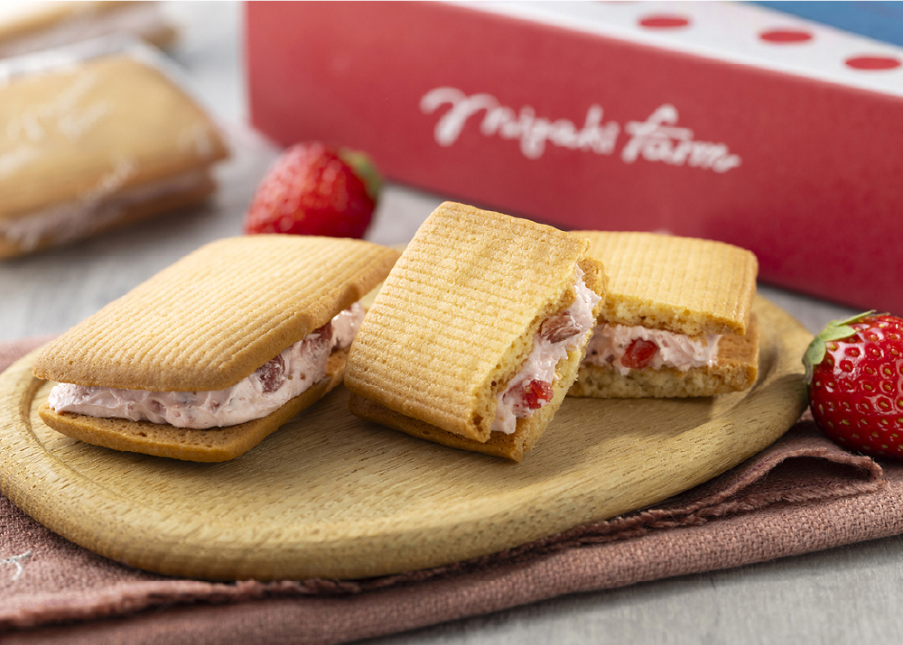 いちごバターサンド／MIGAKI FARM SHOP
