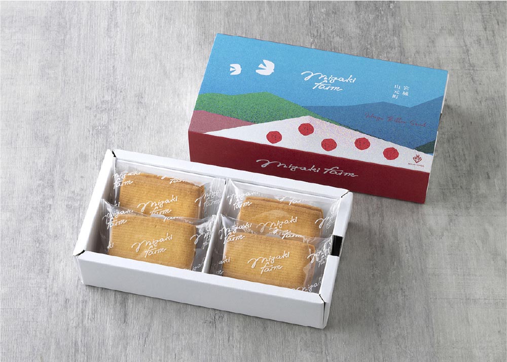いちごミルクサンドクッキー／MIGAKI FARM SHOP