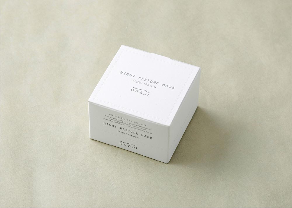 オサジ ナイト レストア マスク
【スリーピングマスク】／OSAJI