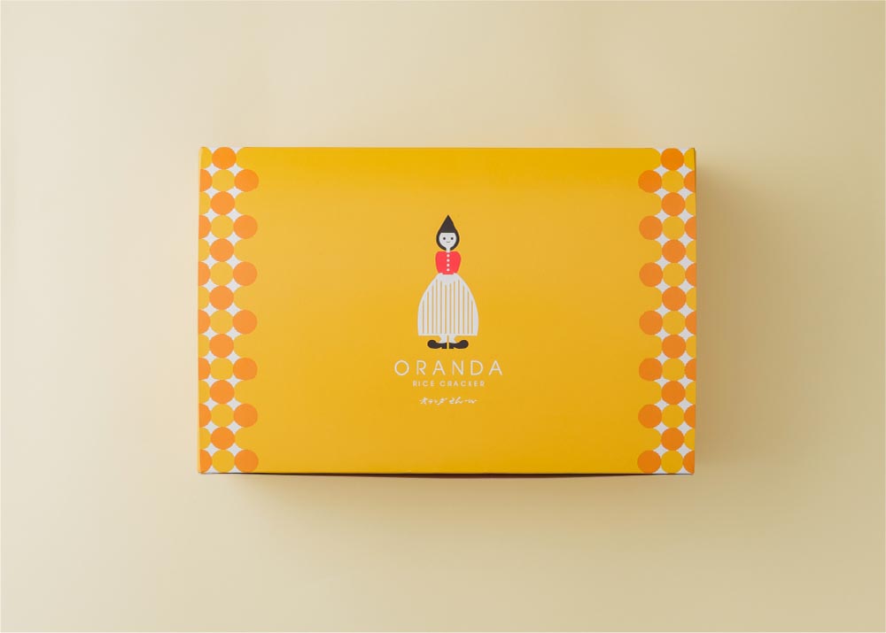 オランダせんべい小箱4入ギフト／遊友結の酒田米菓