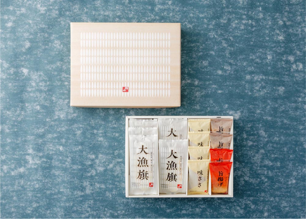 鐘崎 笹かまぼこ詰合せ TF-3A7／鐘崎屋(本館)