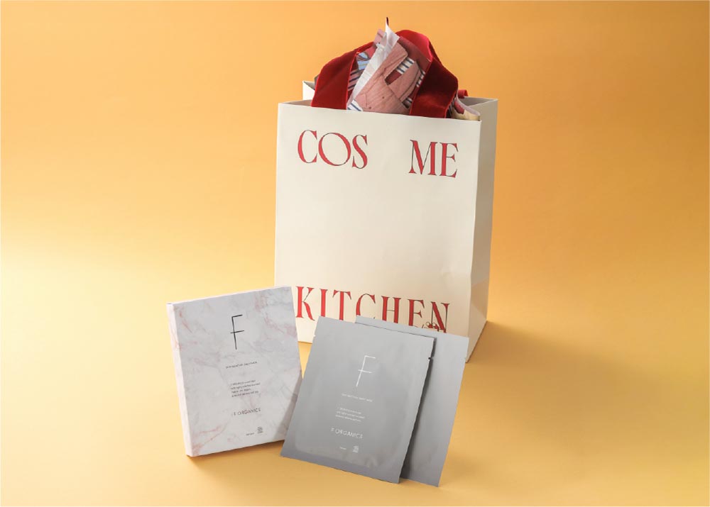 F ORGANICS
ディープモイスチャー シートマスク 4枚入／コスメキッチン