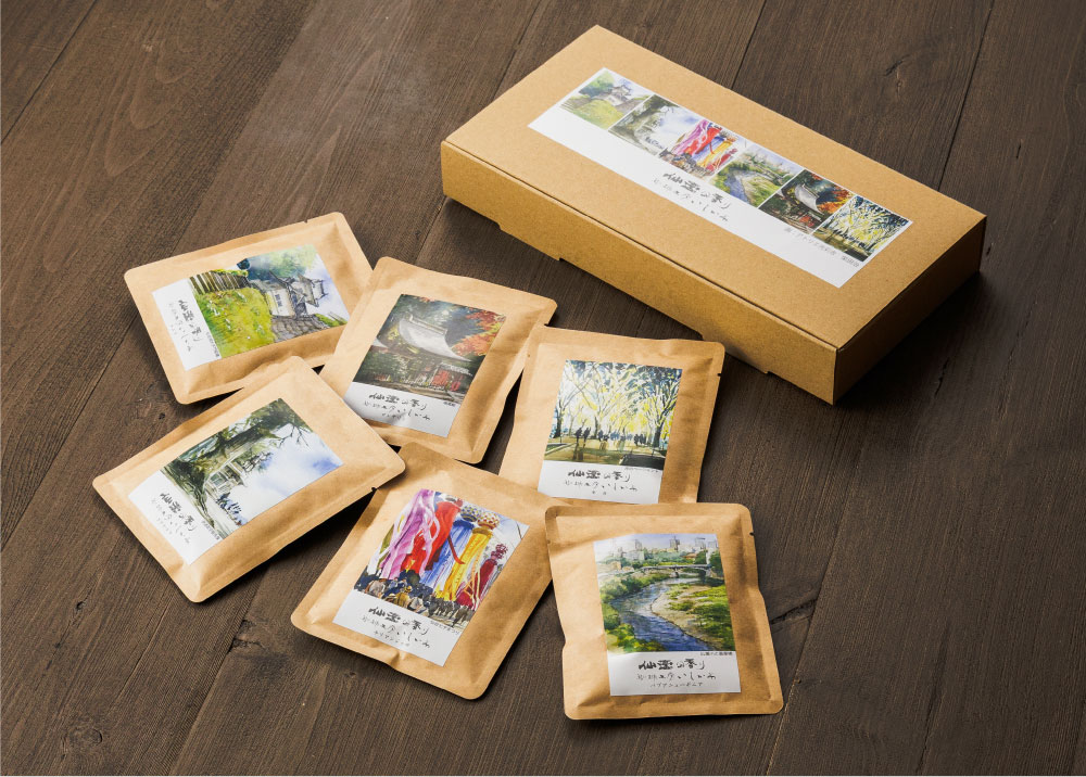 仙臺の香り
 （ 仙台風景イラストパック）／珈琲工房いしかわ