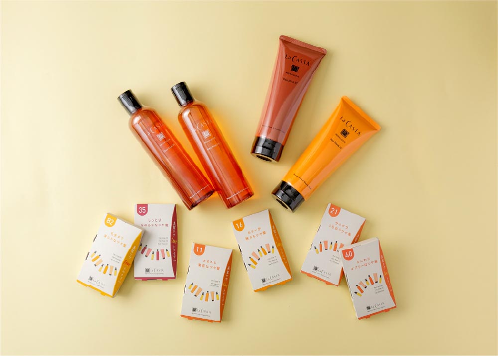 ラ・カスタ ヘアソープ（各種）
ラ・カスタ ヘアマスク（各種）／ハンズ